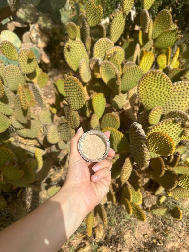 Masque d'Argile à la poudre d'Argan et de pépins de figue de barbarie