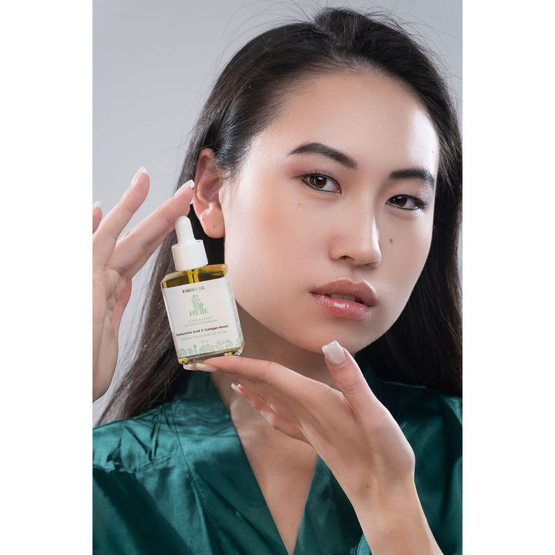 HEBE: Élixir d'huile de pépins de figue de barbarie biologique avec pipette - 30ml